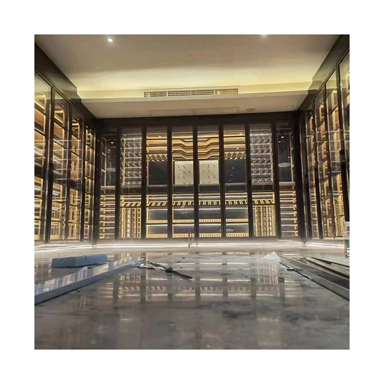 Bottle Racks Wine Shops Display Decoration Showcase for Liquor Wine Shop