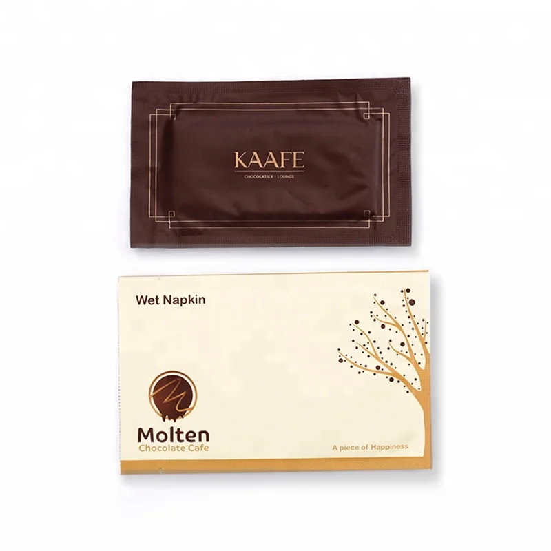 Private Label Single Packaging Wet Wipes Wet Towelettes Restaurant Oshibori Towel