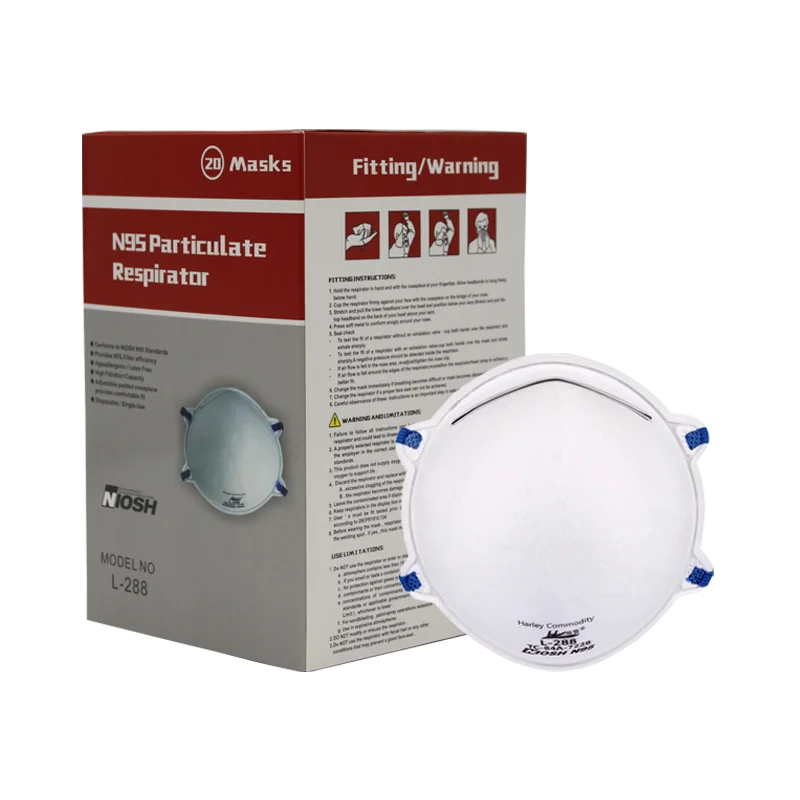 2020 Hot Sale Product Factory Masker Manufacturer NIOSH N95 Respirator Face Mask For Daily Use
