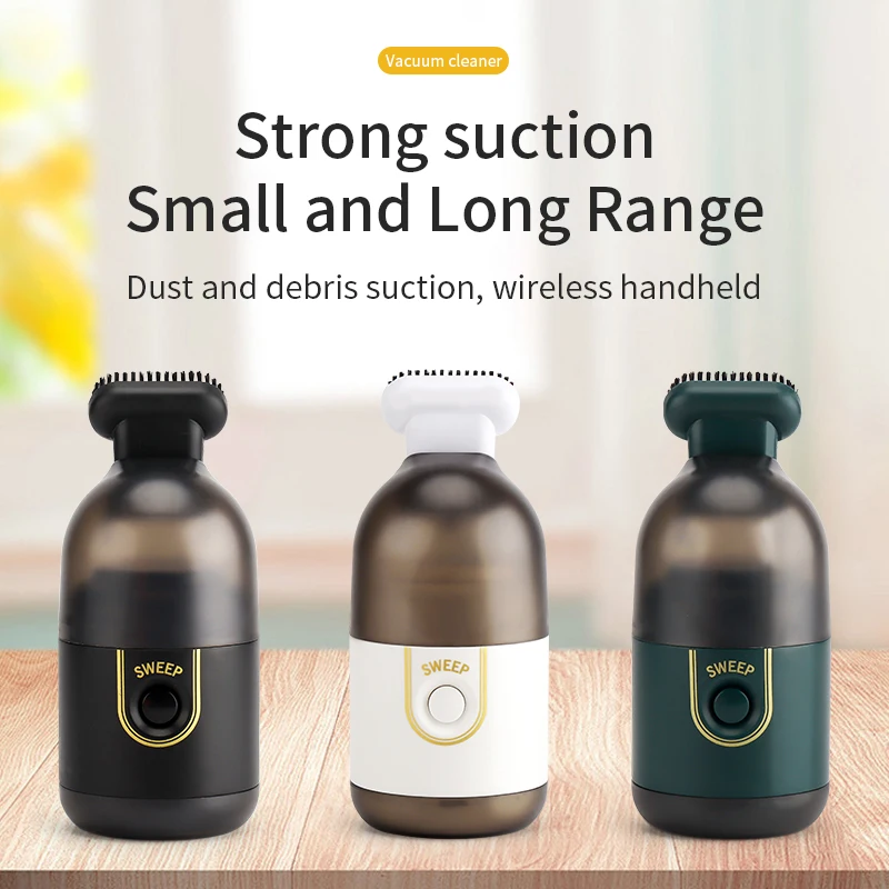 Vacuum cleaner mini USB battery multifunctional portable desktop vacuum cleaner wireless handheld household car vacuum cleaner