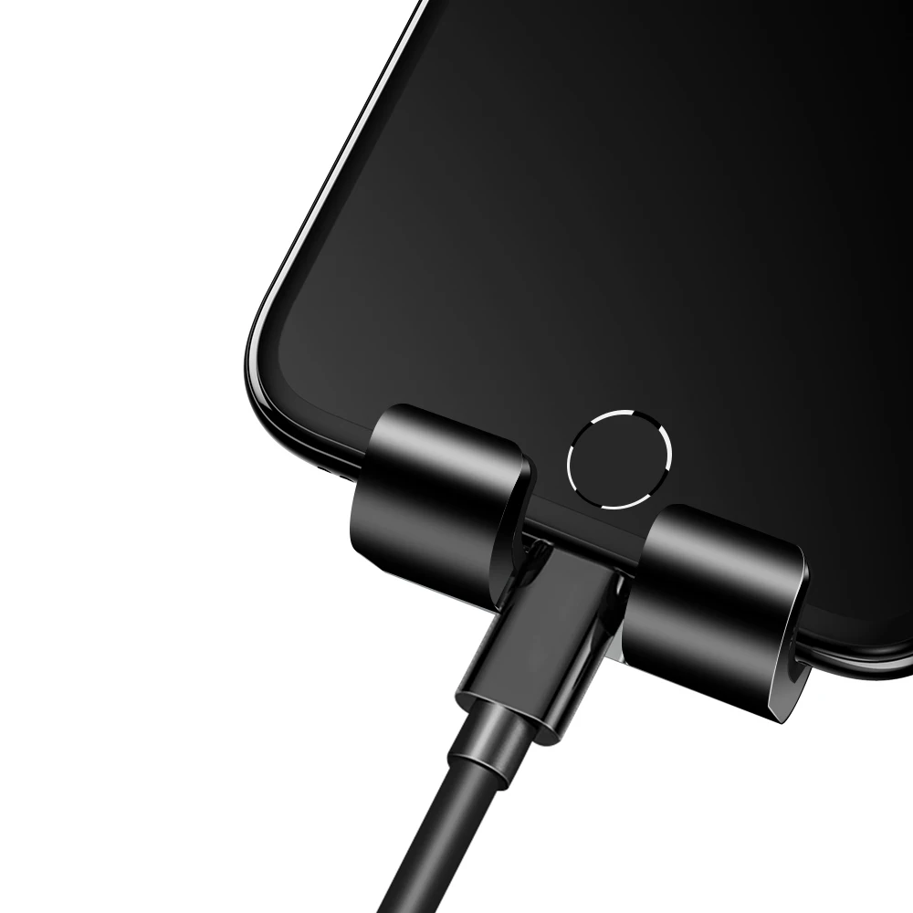 360 Degree Rotation Universal Aluminium Gravity Black Car Phone Holder For Car