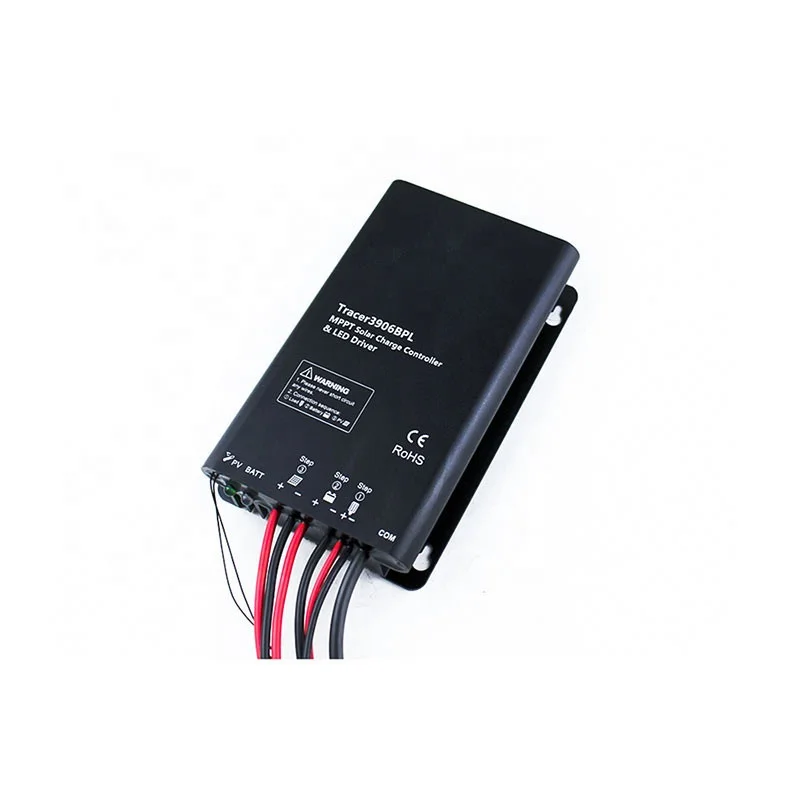 Tracer3906BPL solar regulator 12V 24V 15A EPEVER MPPT solar power charge controller with built in LED driver