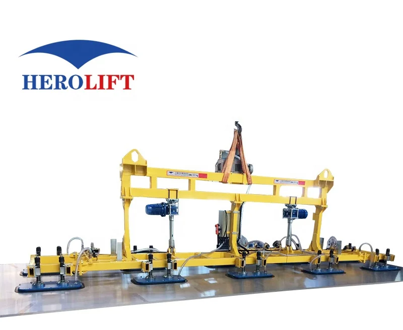 Safe And Efficient Material Sheet Metal Movable Robot Arm With Vacuum Suction Cup Vacuum Lift For Laser Cutting Machine