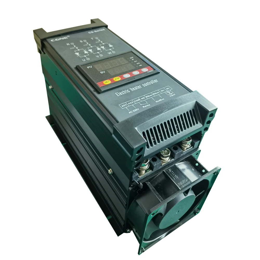 single phase 125A 175A electric scr power regulator thyristor voltage and power regulation power control system