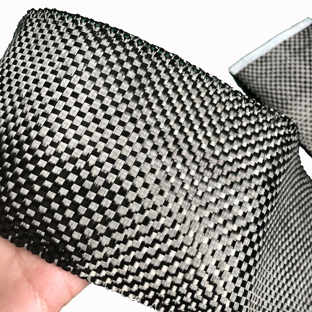 High Modulus High Strength Carbon Braid Tape