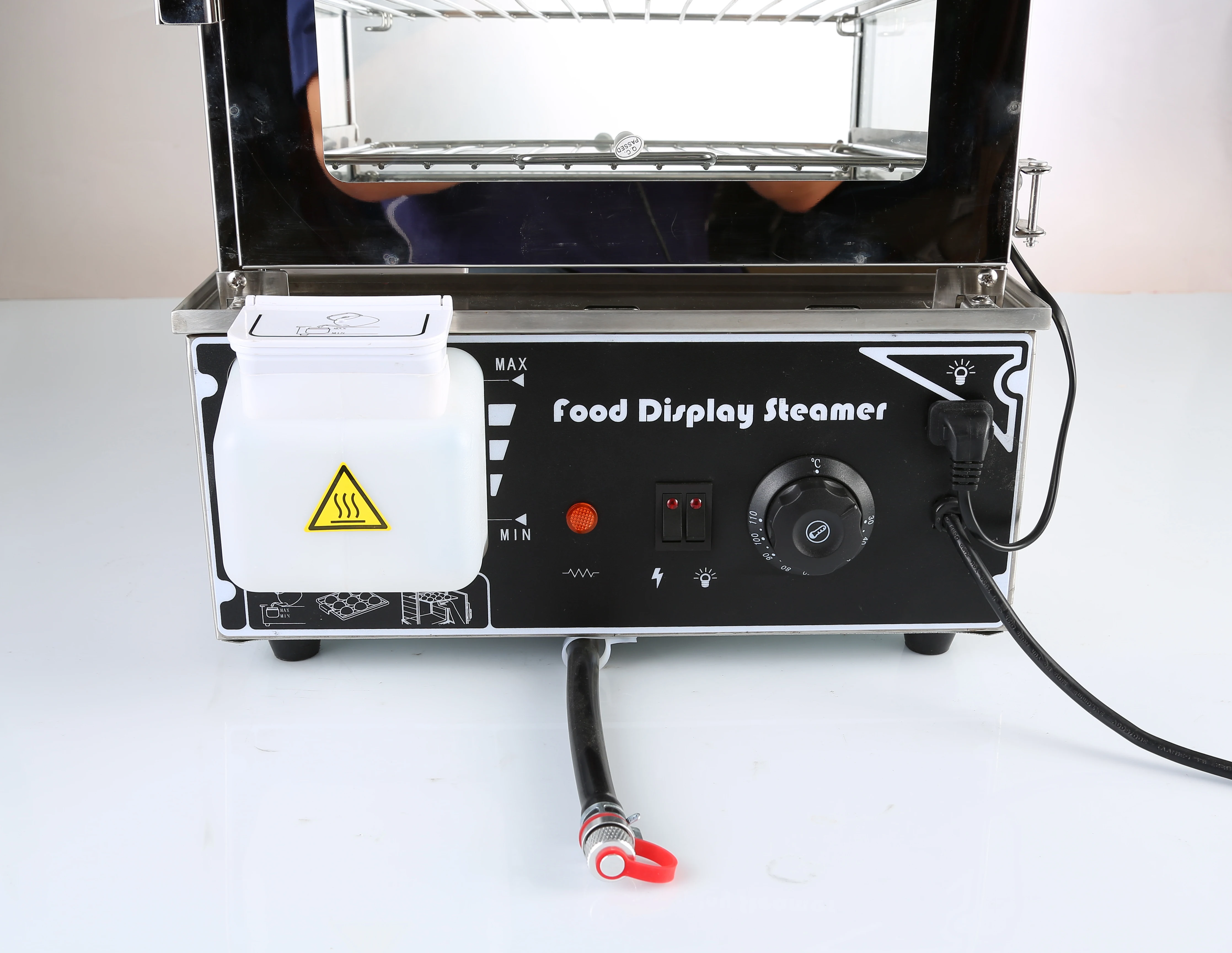 Commercial convenience store steamed bun machine insulation display cabinet food insulation, CE certified