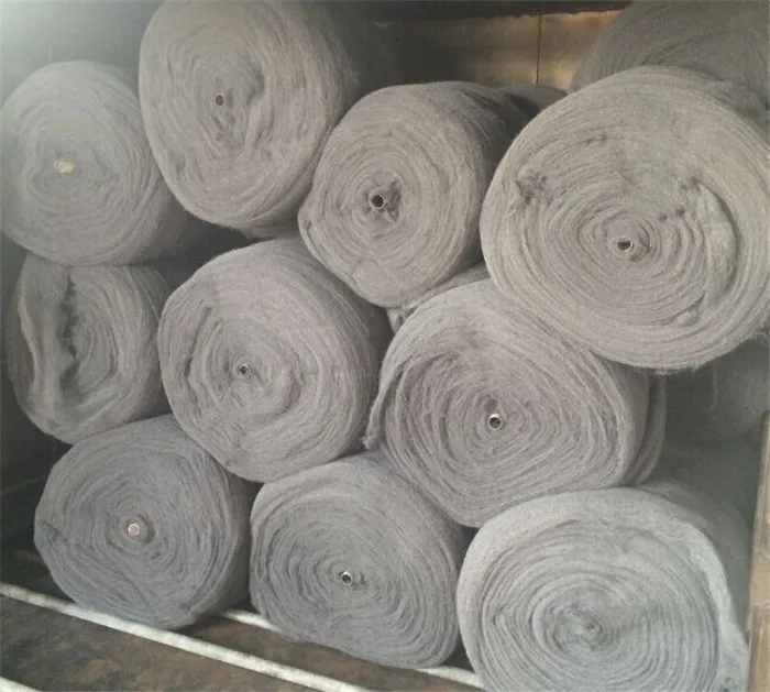 Hot Sale stainless steel wire scourer rolls steel wool scourer 00# 000#