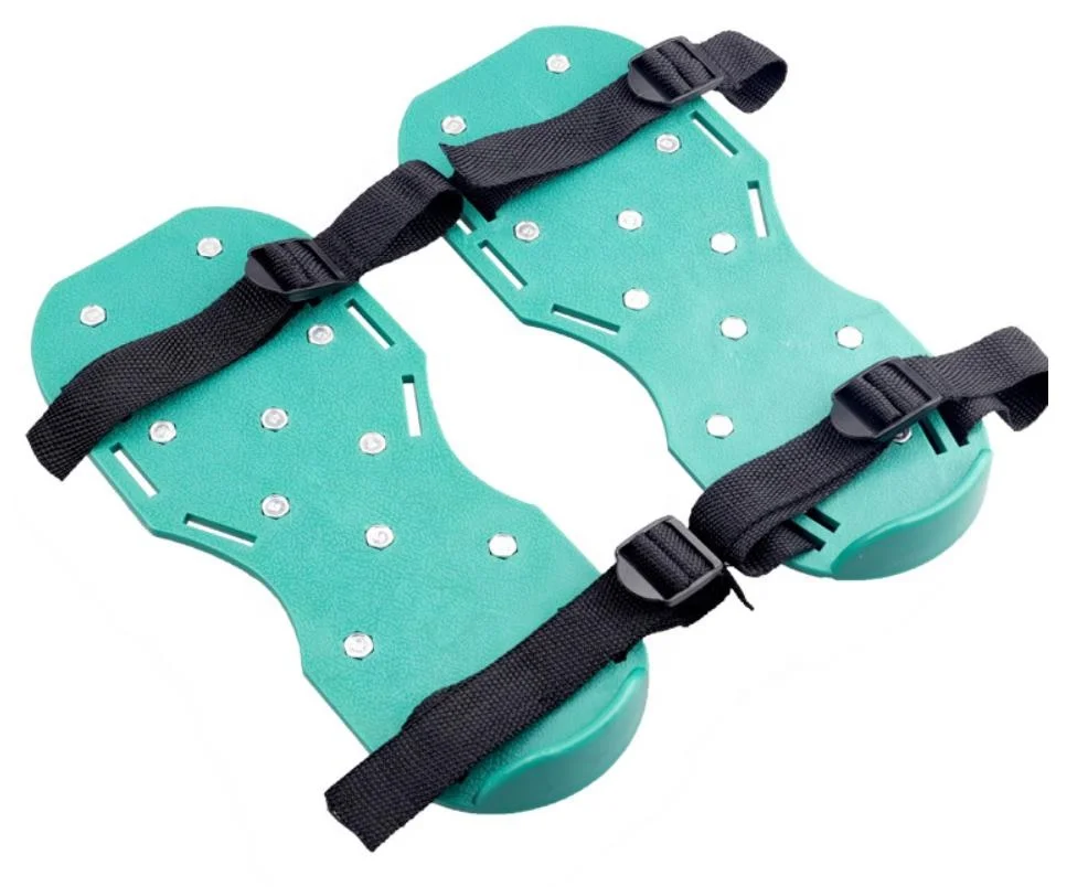 Lawn Aerator Shoes Durable Adjustable Straps and Hook and Loop Straps-One Size Fits All-Lawn Aerator Spike Sandals for Lawns