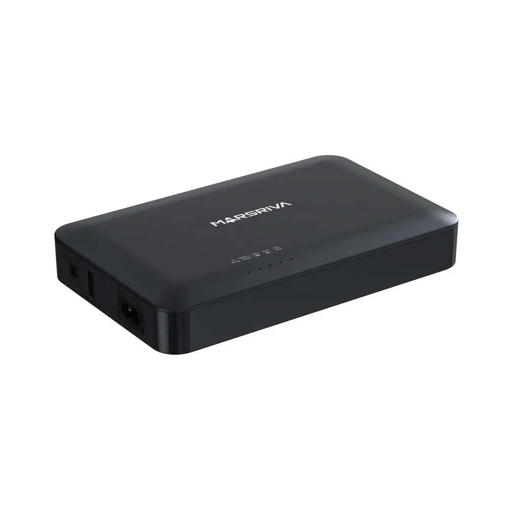 MARSRIVA new fashion design wifi router 8000mAh 18W mini dc ups for modem