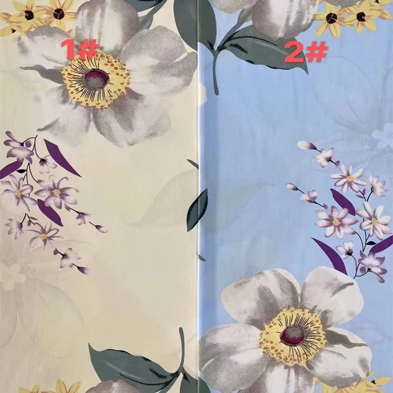 Customize High Quality Soft Viscose Silk Digital Printed Rayon Fabric