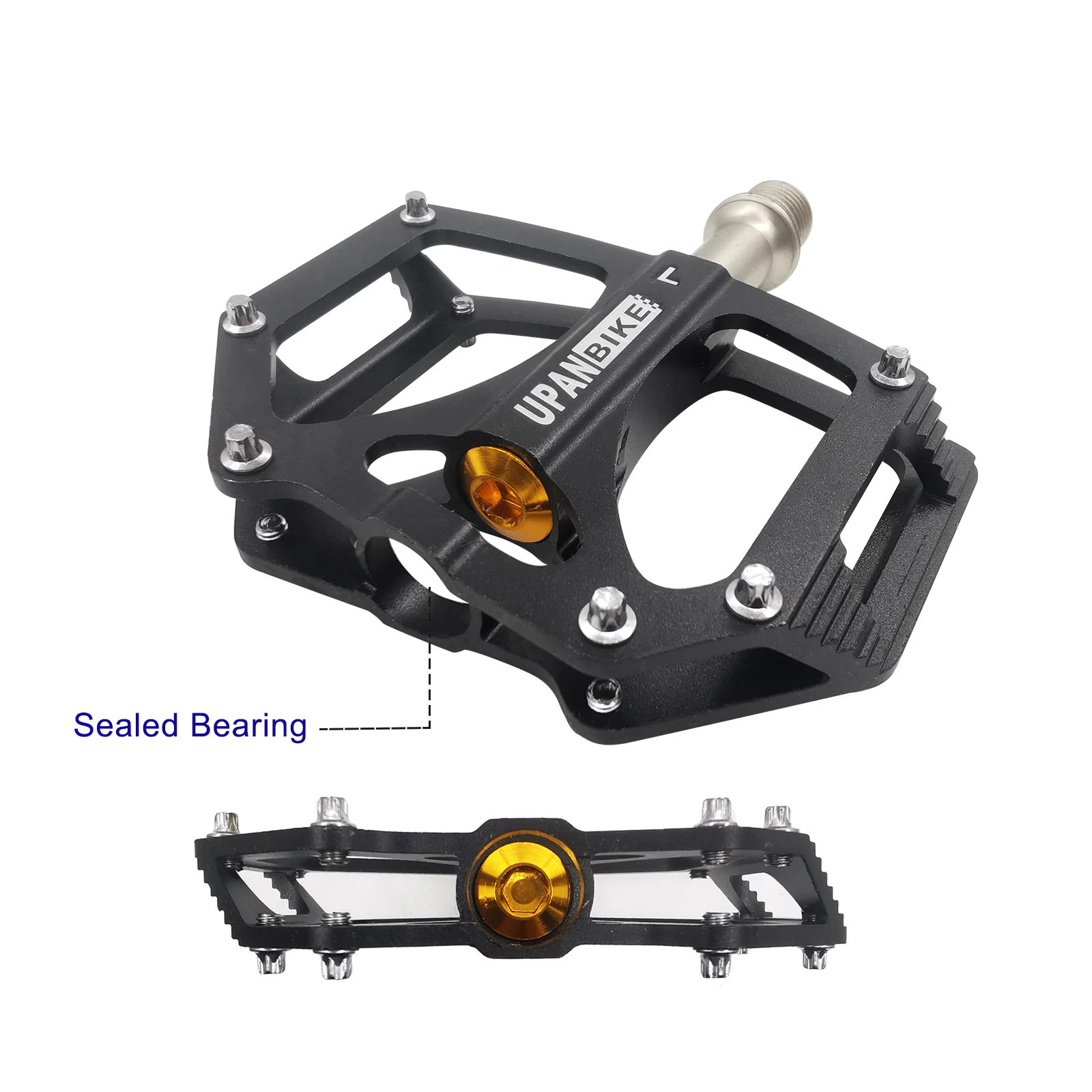 Ultralight CNC Aluminum Alloy Small Size Bicycle Pedal  BMX Platform  9/16' Spindle Mountain Road Bike Pedals