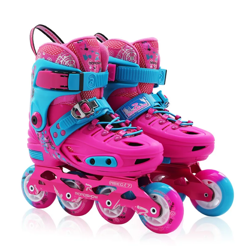 Adjustable Roller Skate Shoes for Kids Men Women Buy Inline Skates with Aluminum Chassis Leather Sole Alloy Wheels