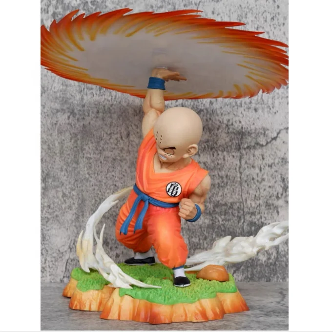 Fiberglass High Quality Life Size Movie Action  KULILIN Figure DragonBall Cartoon Anime Resin Statues