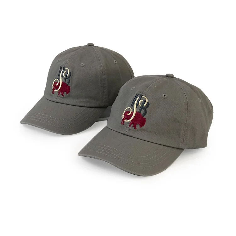 6 Panel Unstructure Cotton Washed Twill Plain Distressed Baseball Dad Cap Hat For Women And Men