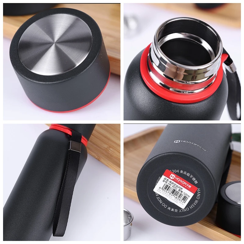 OKADI Stainless Steel Bike Bicycle Water Bottle Outdoor Insulated Sport Water Bottle