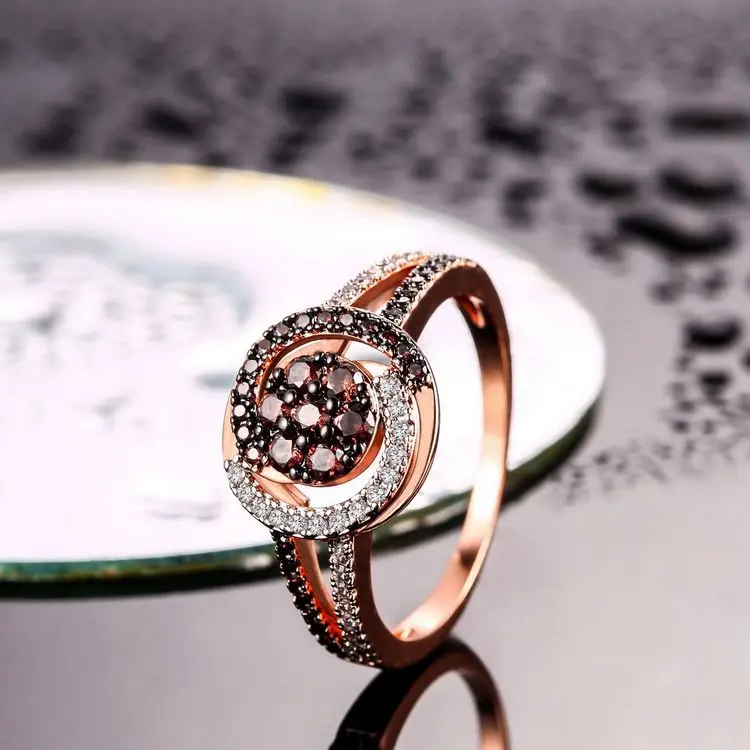 ZHEFAN Custom Design Ring Crystal Natural Aquamarine Luxurious Wedding Ring Gemstone Wedding Rings Couple Set