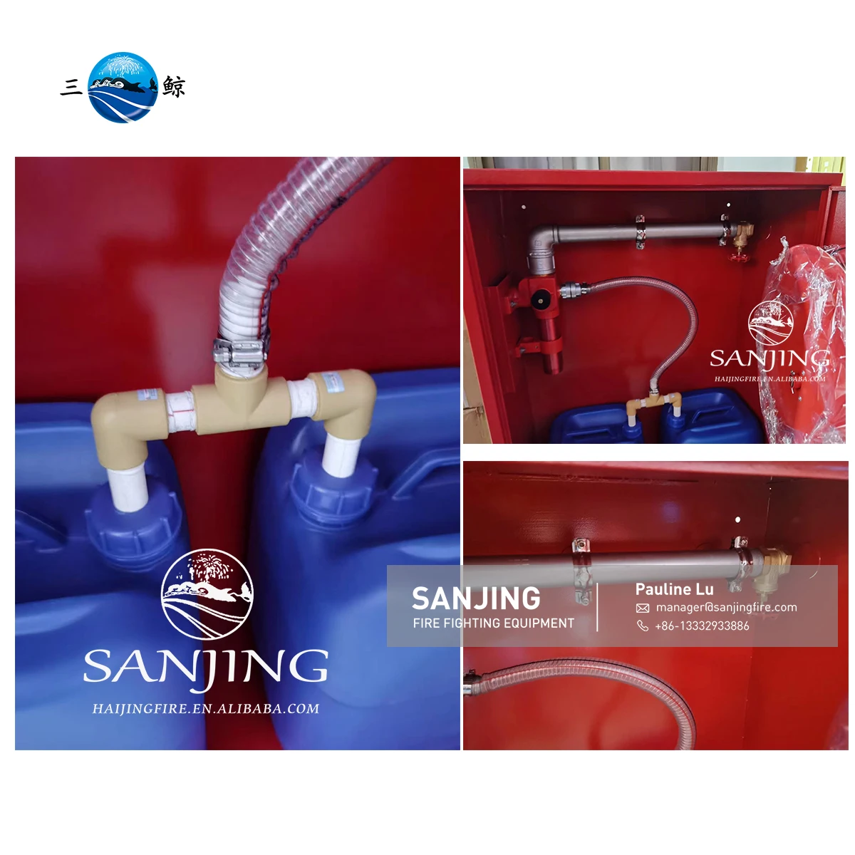 Foam fire extinguisher cabinet / fire cabinet