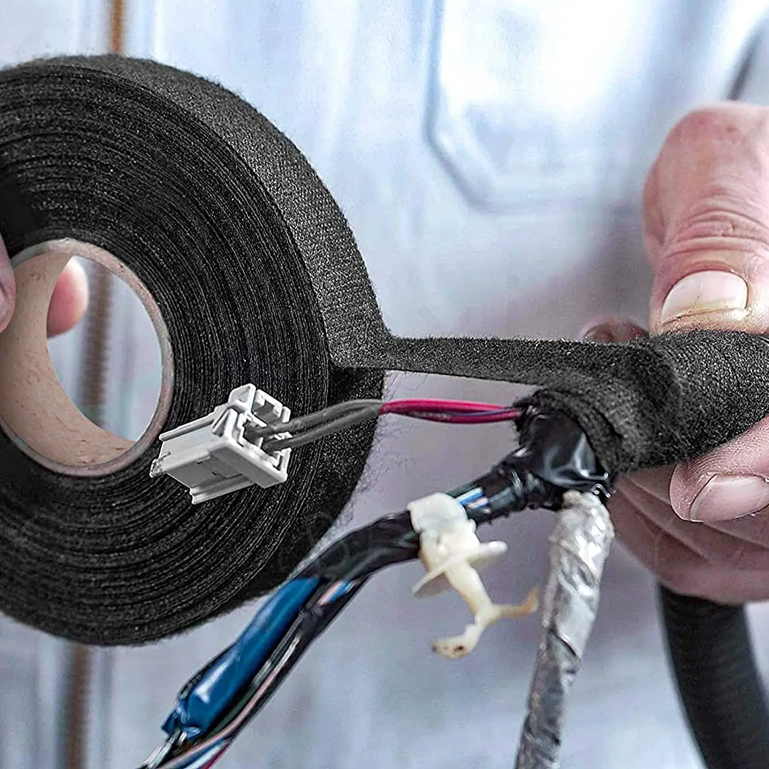 Waterproof Fire Retardant Wear Resisting Automotive Auto Car Electrical Fabric Wiring Fabric Cloth Wire Harness Tape