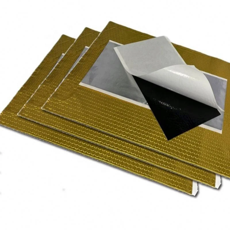 Waterproof sealing butyl sealant car sound proof deadening materials door pad damping sheet car sound deader