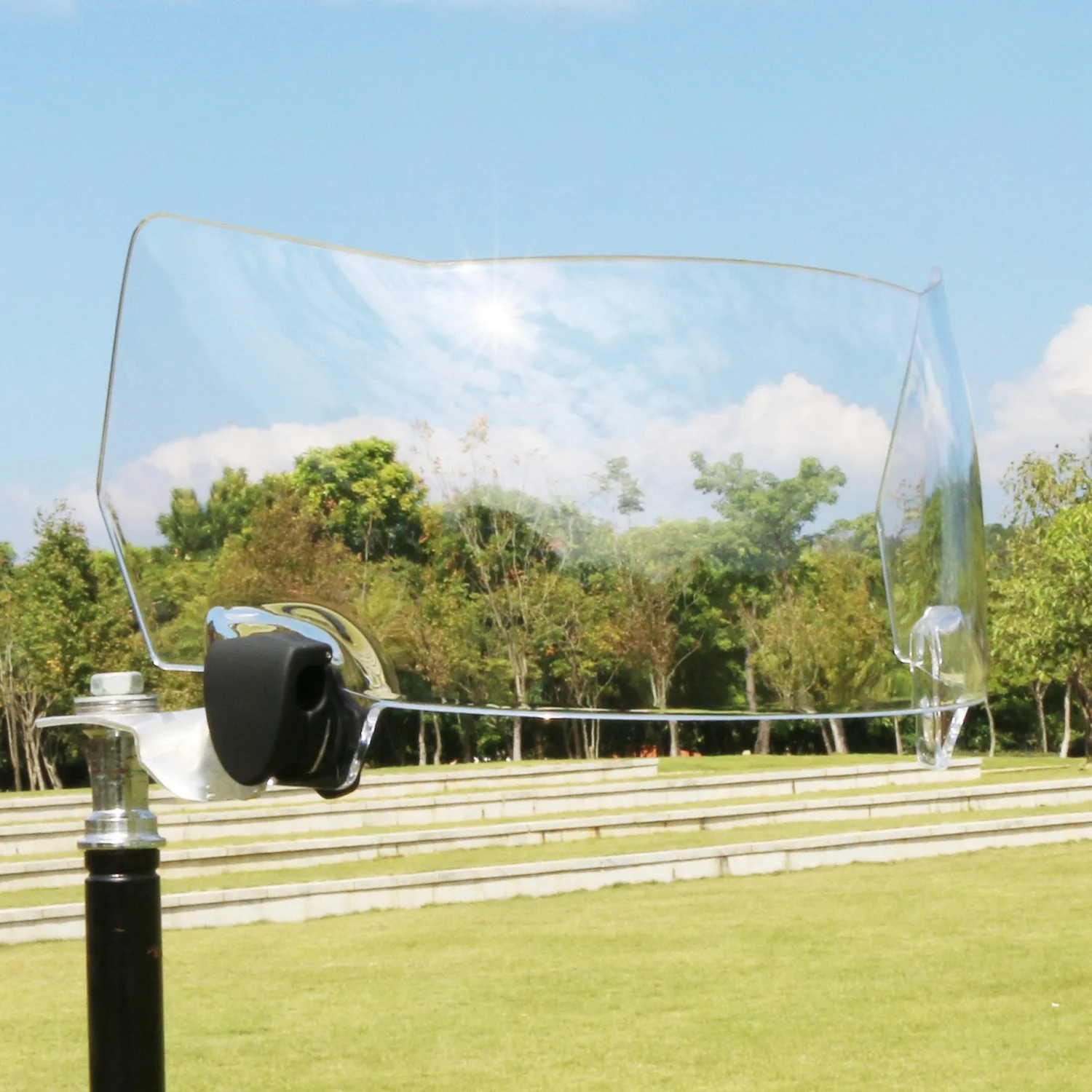 REVO Green Color Patented Football Visors Designed for Speed Flex Helmets Football Helmet Protective Shields