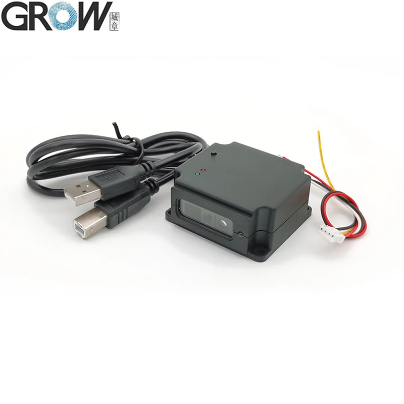 GROW GM75 High Speed Global Exposure Barcode Scanner DC5V USB UART Support Qr Code Bar Code For Bus Supermarket Hospital