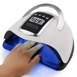 OEM Customized New Design 280w Sun X10 Max 66LEDS Smart Touch Quick Drying Professional Portable Nail Dryer Nail UV LED Lamp