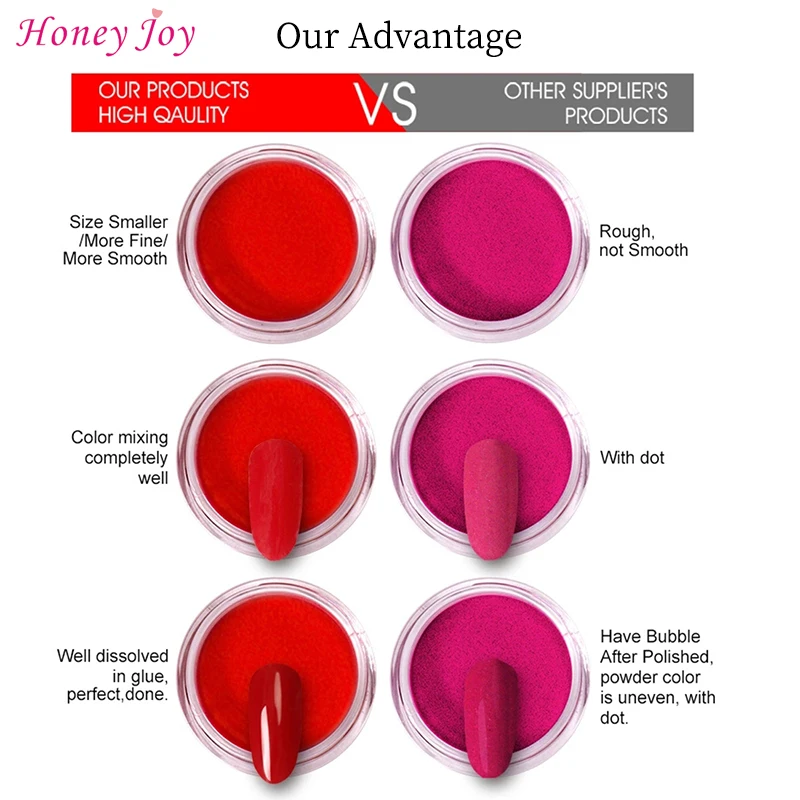 Custom Made Private Logo Very Fine Dip Powder Colors Brown Pink Glitter Color Dip Powder Gel Nail Polish Salon Effect 28g/Box