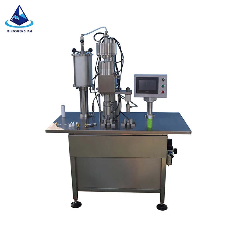 QGB2Y automatic aerosol bov filling machine