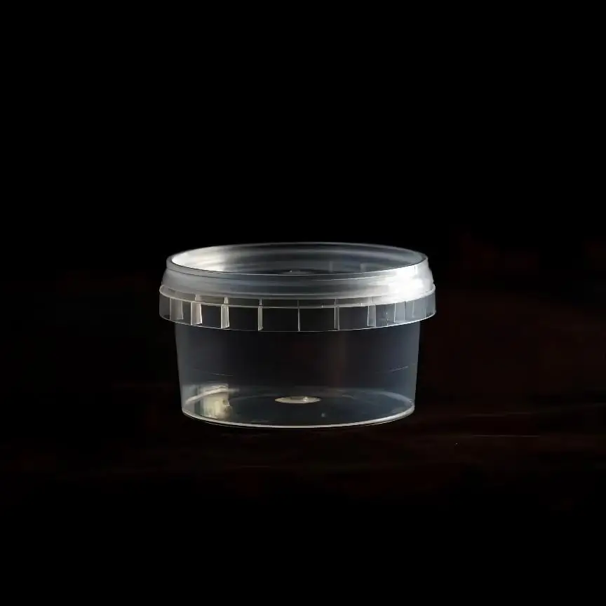 Customized transparent or clear disposable  food grade plastic container making machine for packaging