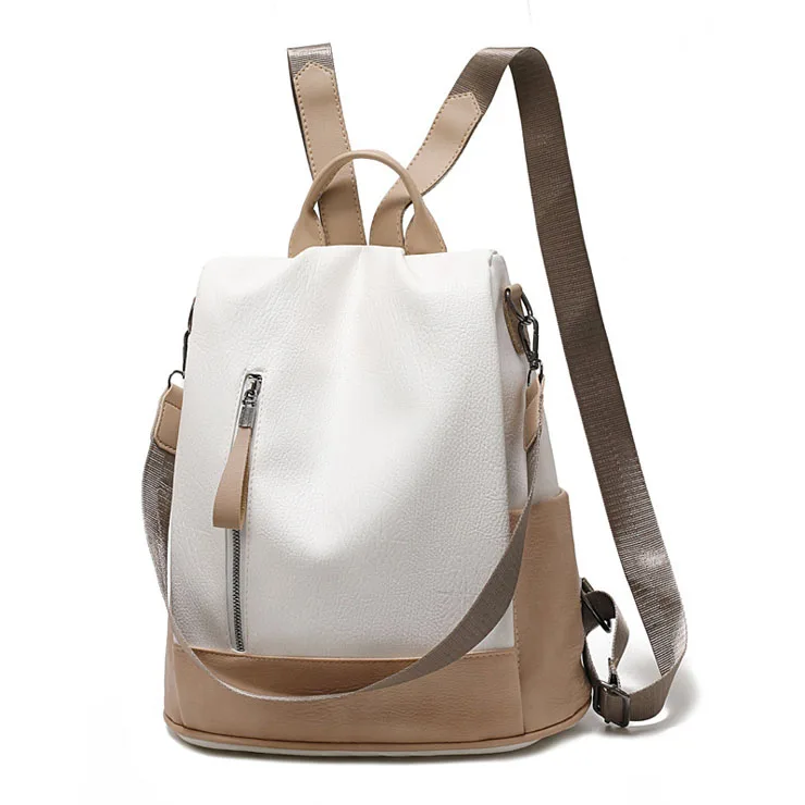 Young Style Backpacks Female Leather Backpack Korean Fashion Backpack