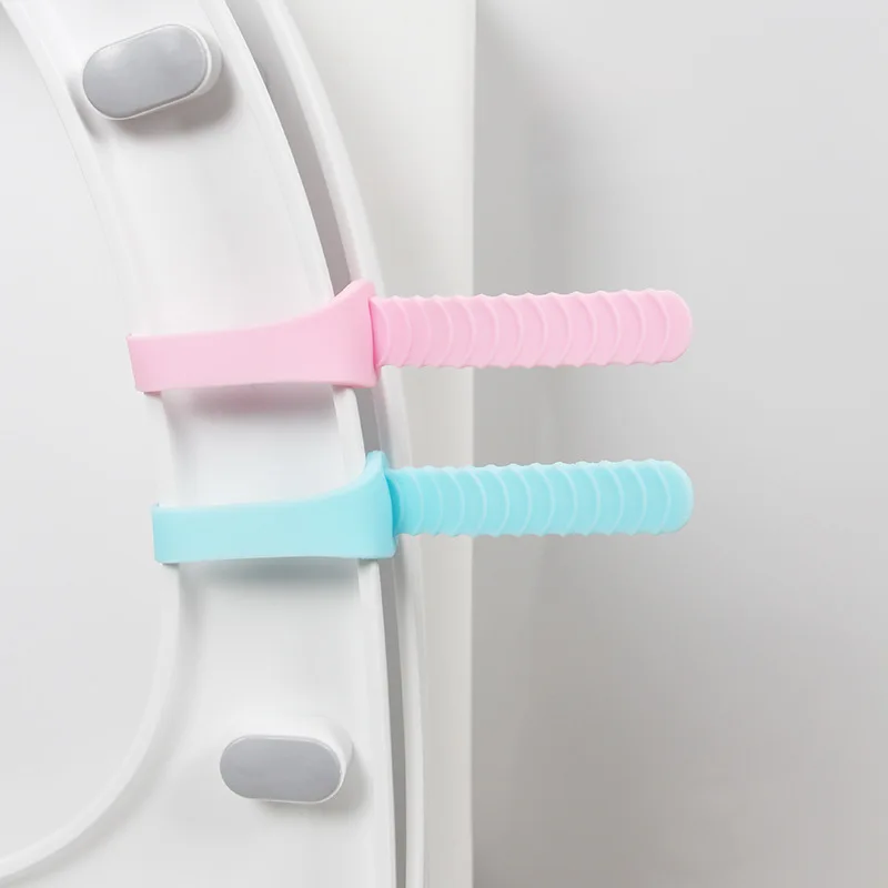 Hygienic toilet seat bowl pad cover lifter for travel