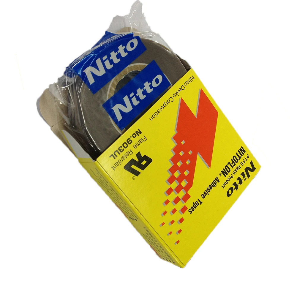 Industrial NITTO Tefloning Tape 903UL High Heat Resistant Tape  973UL-S Electrical Nitto Tape