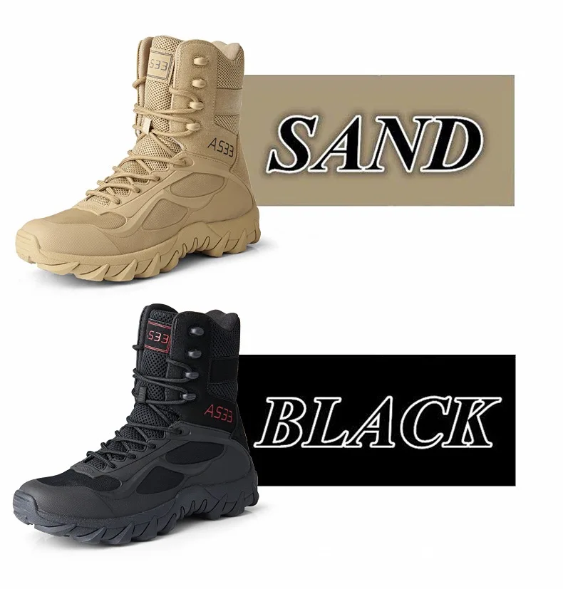Magnum Cross-Border Large Size Breathable Tactical Boots for Special Forces Outdoor High-Top Hiking Durable Training