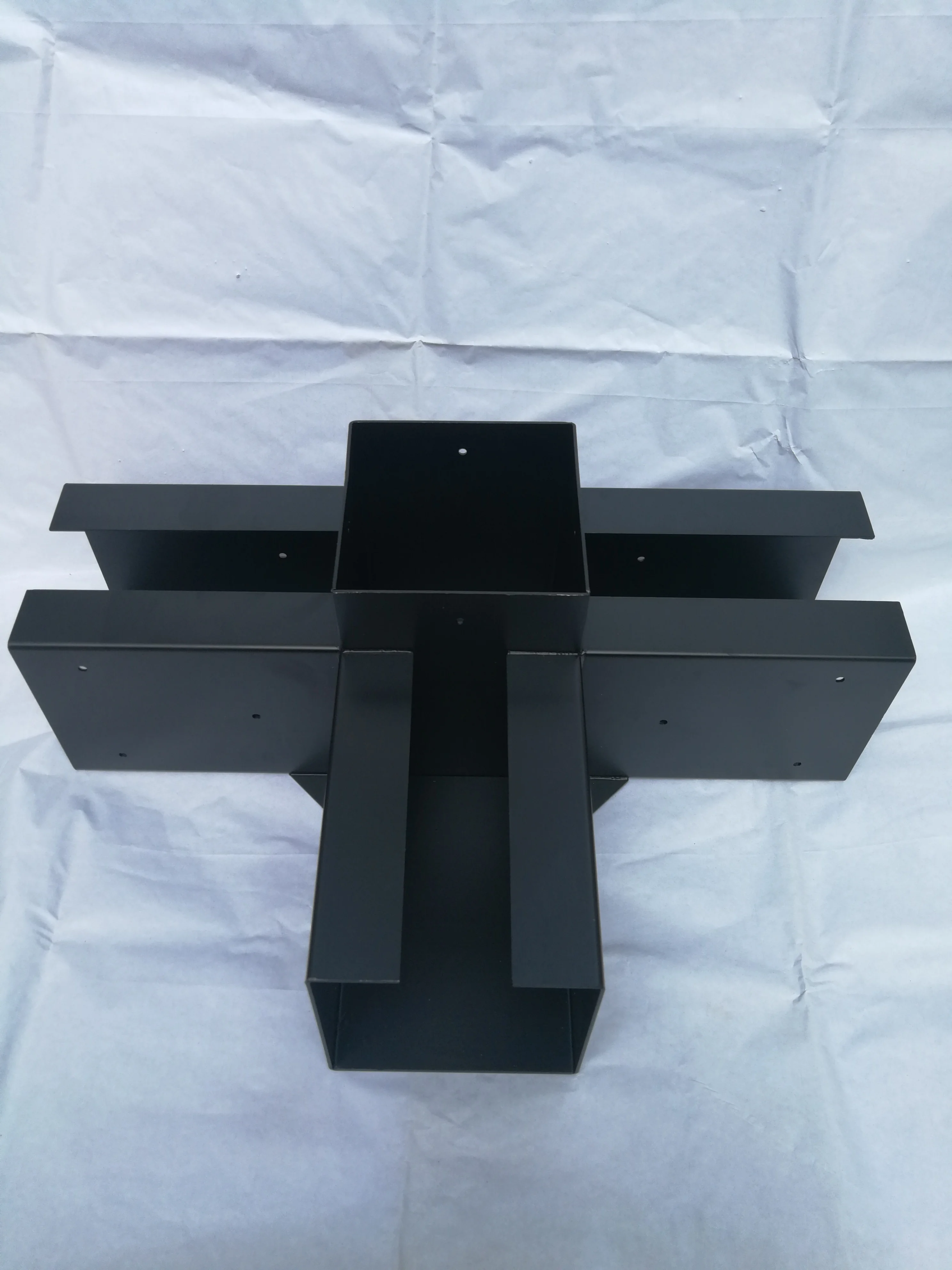 Pergola Brackets Kit 3-Way Pergola Brackets 4-Way Right Angle Corner Bracket Wood-works Post Base Kit