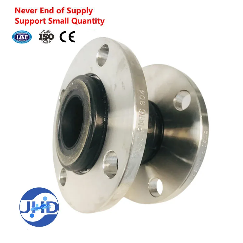 Wholesale price dn40 dn80 flexible high single sphere pressure ball sphere flange rubber pipe joint