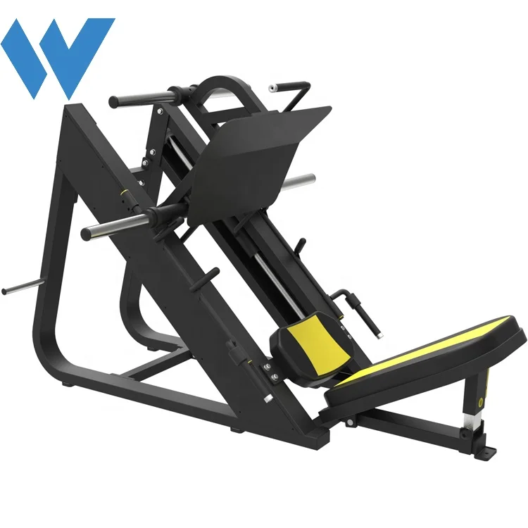 Professional Gym Strength Fitness Equipment Plate Loaded 45 Degree Leg Press Machine For Sale