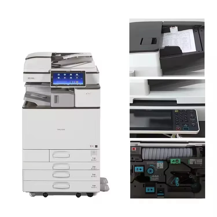 Многофункциональный цветной принтер для Ricoh Aficio Mp C3504 C4504 C5504 C6004 A3 бумажная копировальная машина восстановленная заводская цена