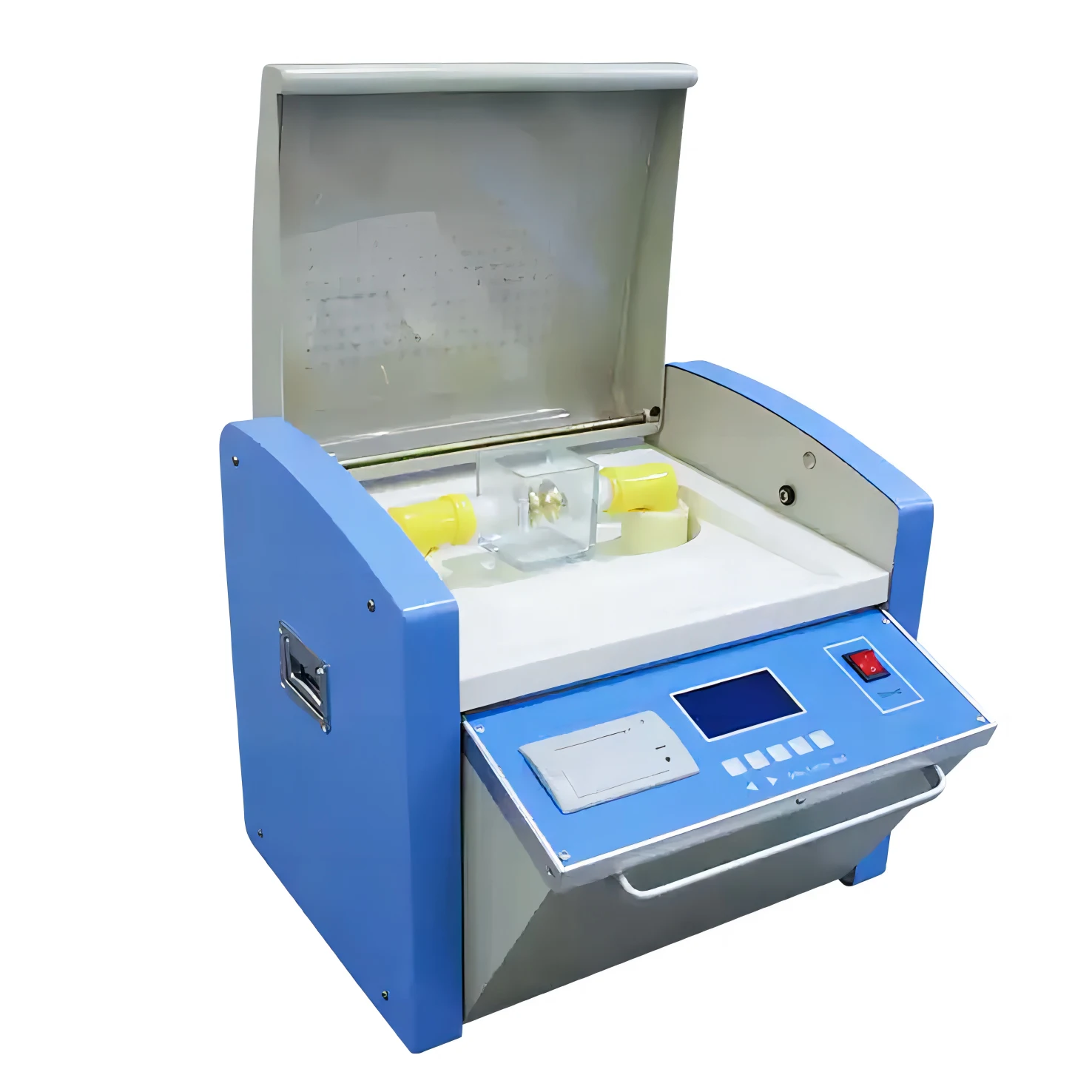 Automatic Oil Dielectric Strength Tester Transformer Insulating Oil Bdv Single Cup Insulation Oil Breakdown Voltage Tester