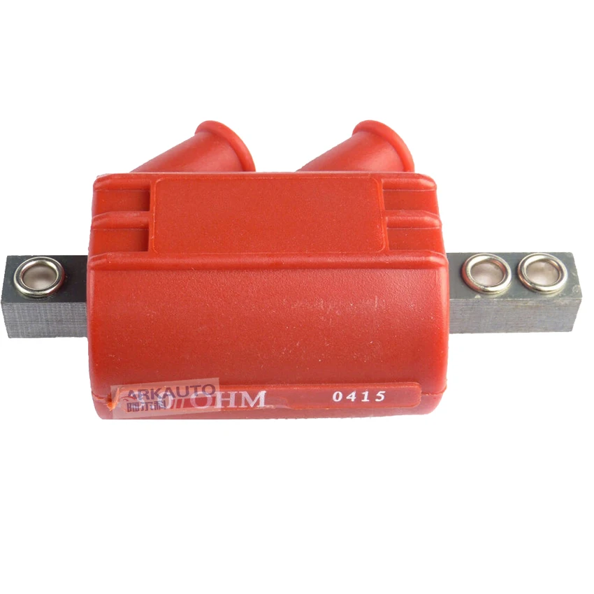 HIGH PERFORMANCE RED 1.5 ohm MOTORCYCLE IGNITION COIL DC2-1 For BMW R80 R90 R100