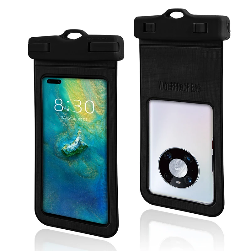 JSJM New Mobile Phone Waterproof Bag Large Swimming Transparent Mobile Phone Waterproof Case