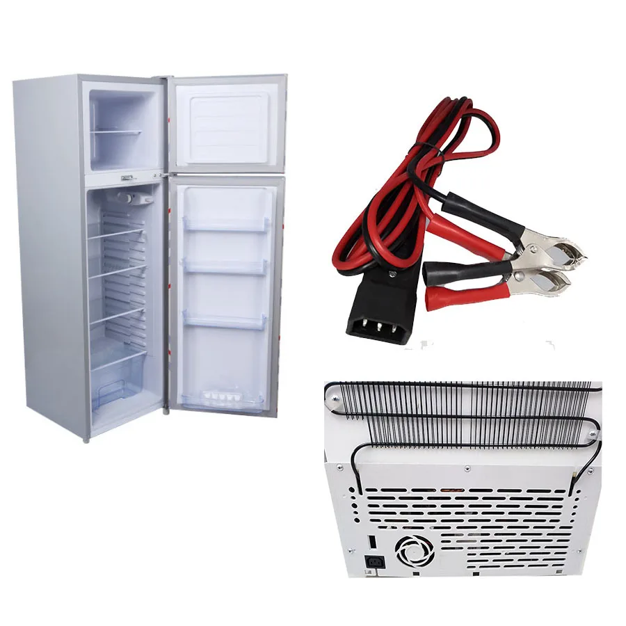 50L/60L/70L/90L vertical mini Solar refrigerator 12v/24V/36V horizontal solar fridge freezer with compressor