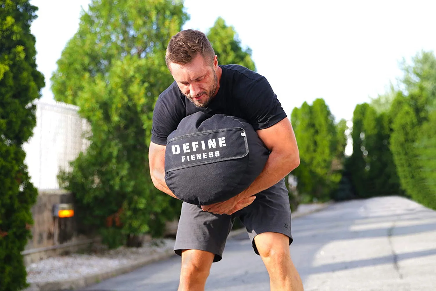 1000D High quality workout Strong nylon Sandbag for Training Fitness Weightlifting dumbells