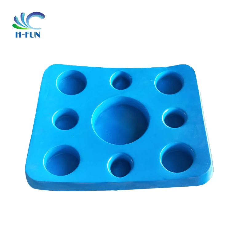 Heavy duty NBR foam pool float tables swimming pool drink floating tables