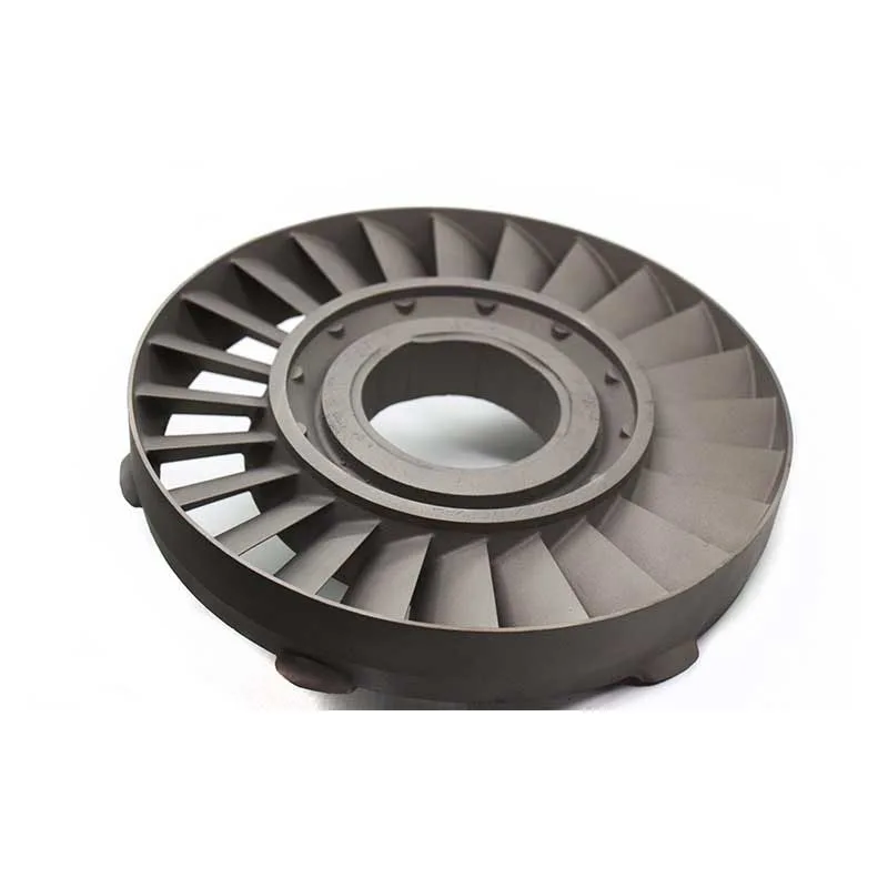 High strength corrosion resistance GH3539/GH4169 turbine Wheel Power coating Casting high temperature aero engine components