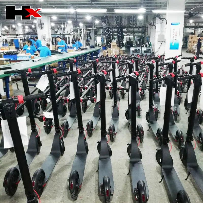 350W 25KM/H Fast Folding Kick Scooters X7 X8 Foldable Electric Scooter Two Wheels Motor Removable Battery E Scooter For Adult