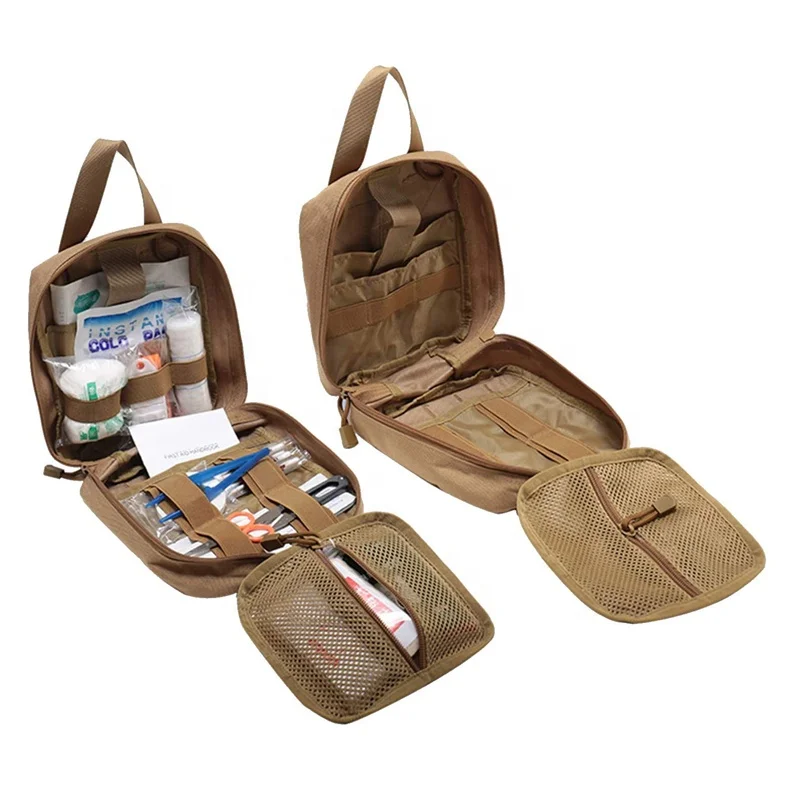 Outdoor adventure tactical emergency bag survival first Aid Kit Utility Pouch