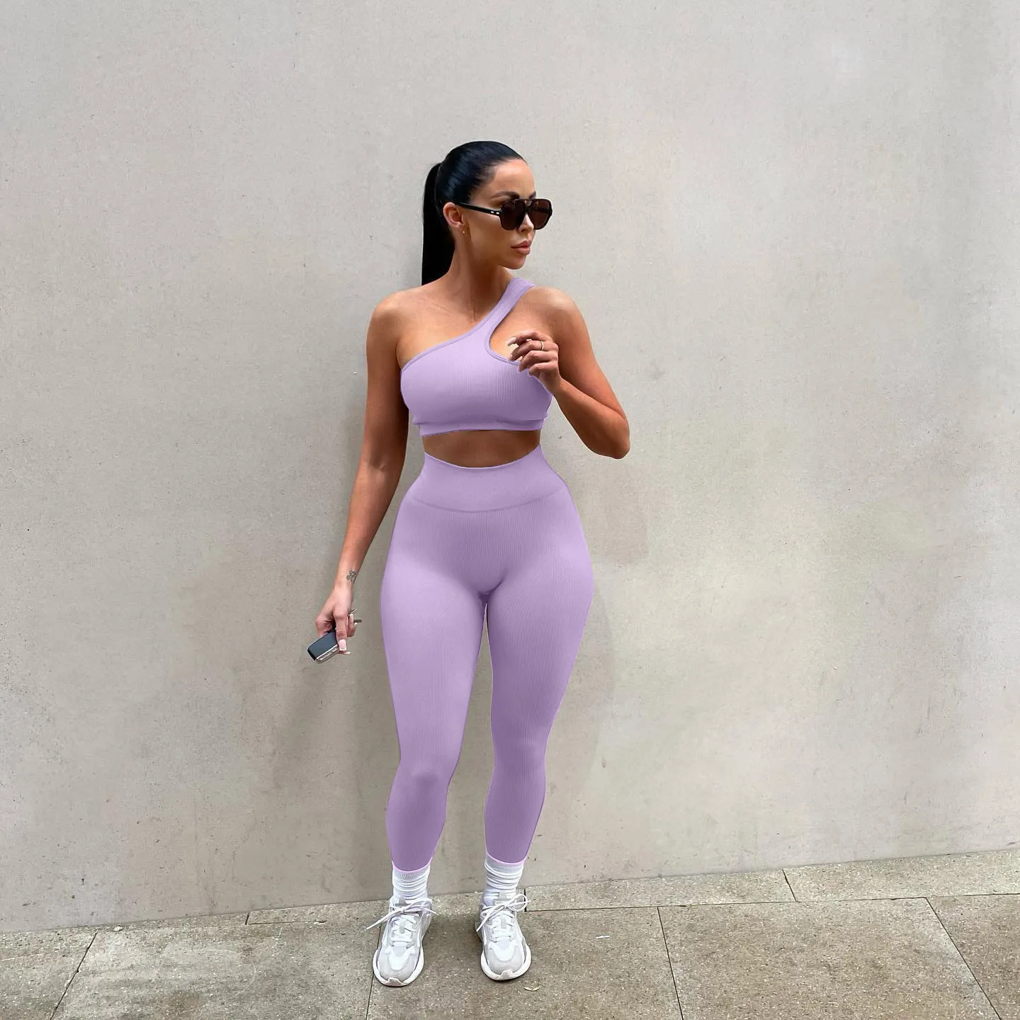 PASUXI Custom Gym Fitness Workout Golf Tennis Yoga Wear Clothes Design Running Training Tight Yoga Pants for Women