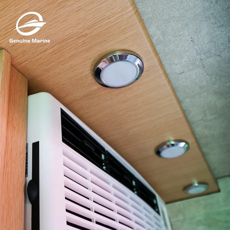 12 В IP67 внутреннее поверхностное крепление 74 мм светодиодный фургон RV потолочный светильник для автомобиля