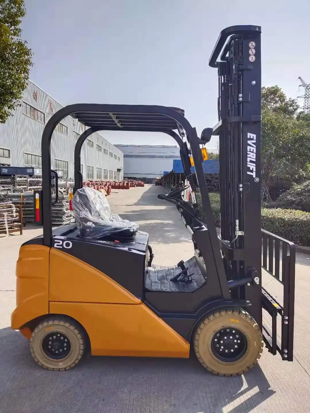  Электрический вилочный погрузчик Everlift FB20J FB15J 1 5 t 2t японская технология