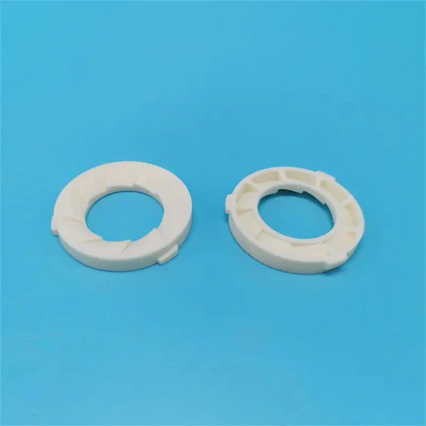High Strength White Color Alumina Ceramic Coffee Burr Grinder Core Part